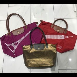 Longchamp LM Metals small tote